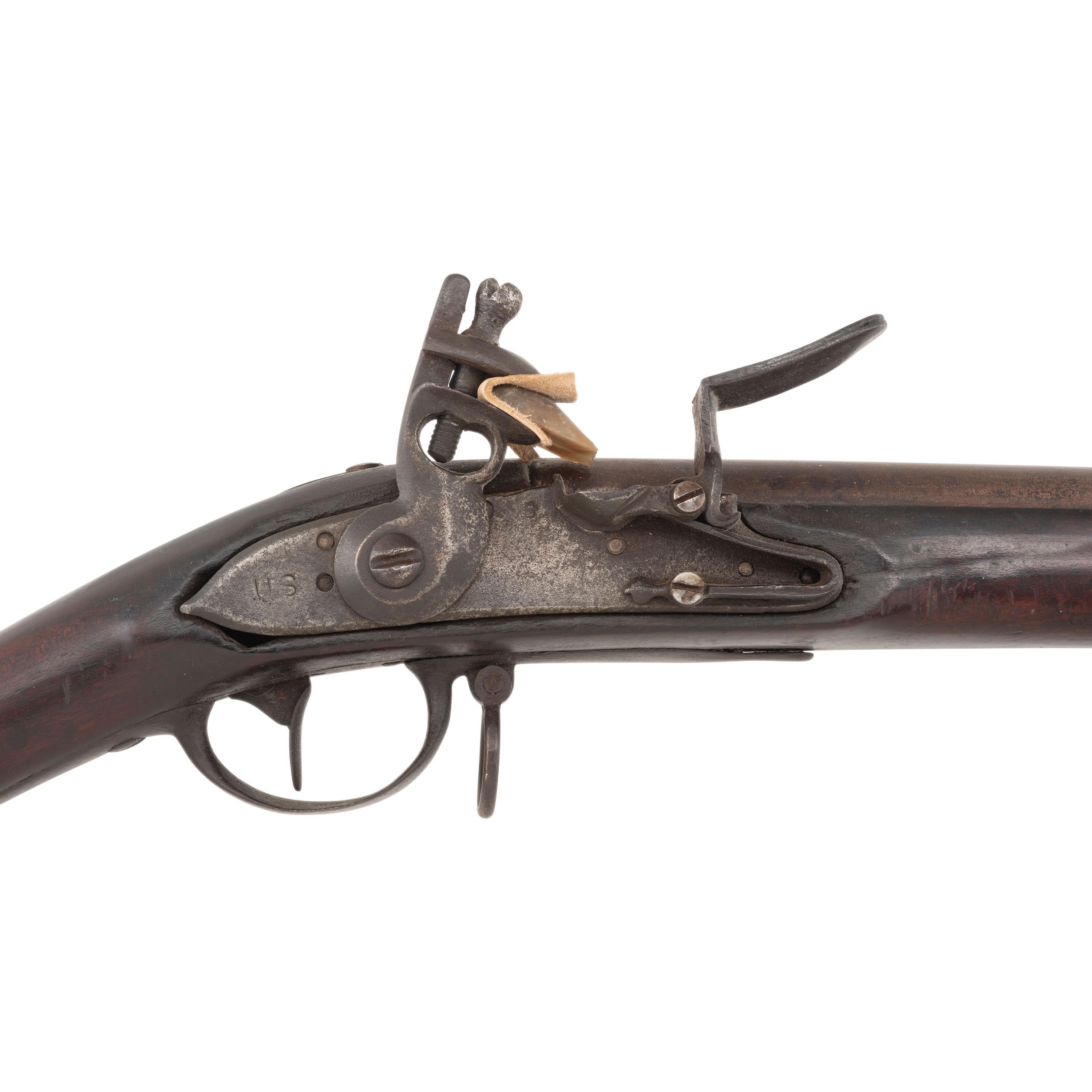 Composite US Surcharged Flintlock Musket
