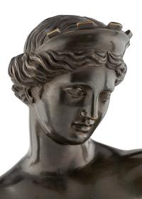 A Pair of Grand Tour Bronze Figures of Narcissus and Venus