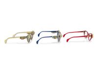 Three Pairs of Elsa Schiaparelli "Cabana" Glasses, 1950s