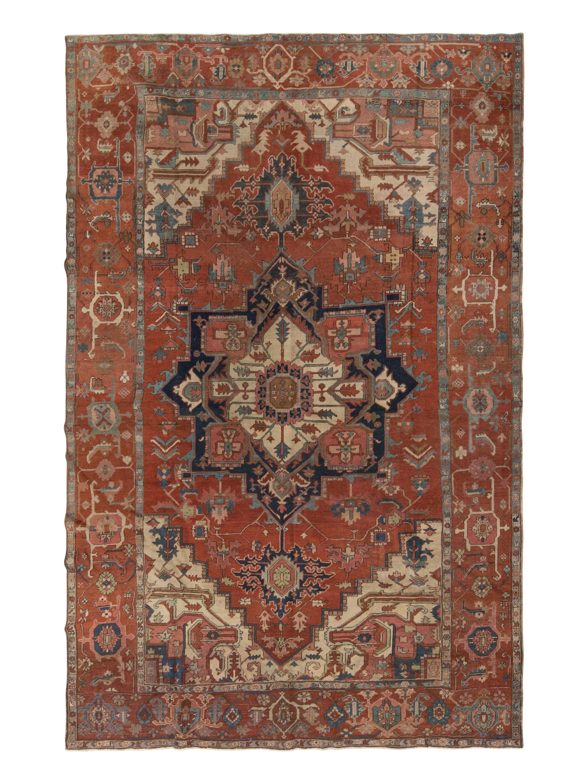 A Heriz Carpet