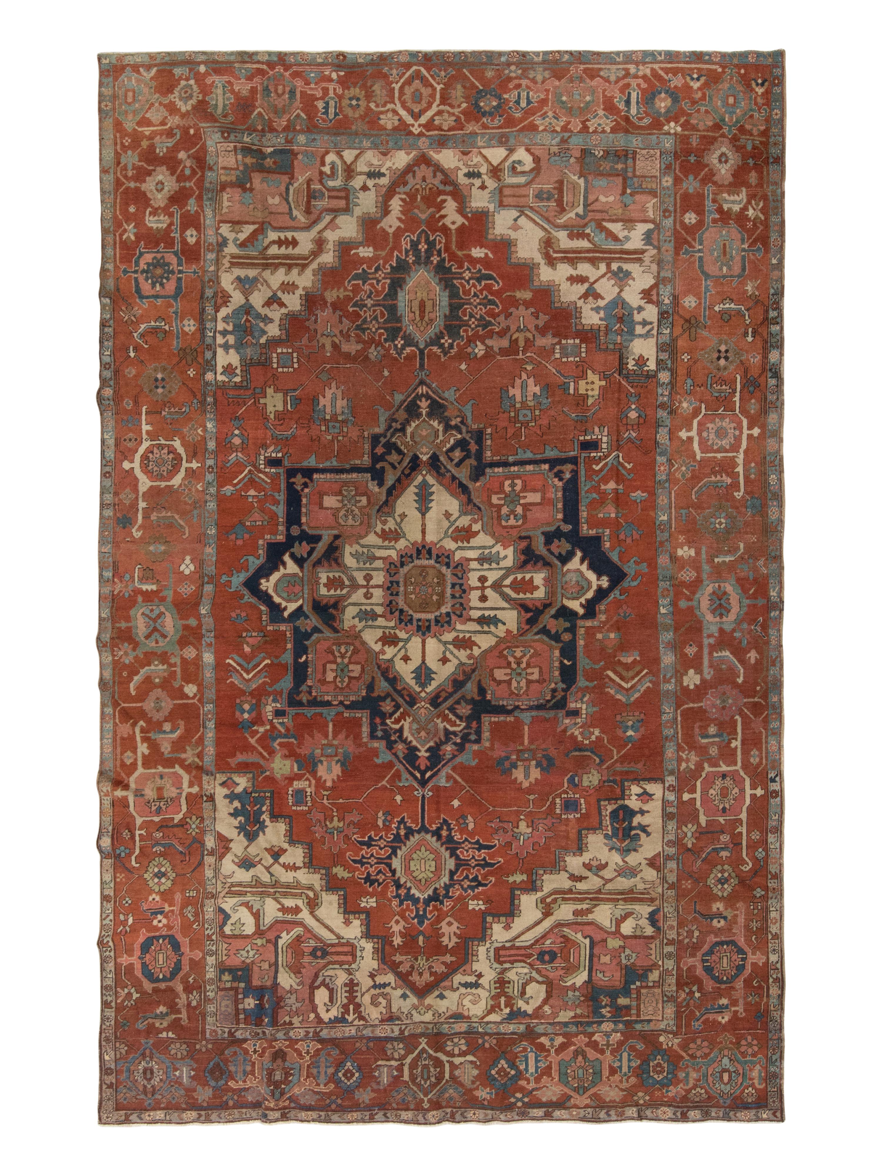 A Heriz Carpet