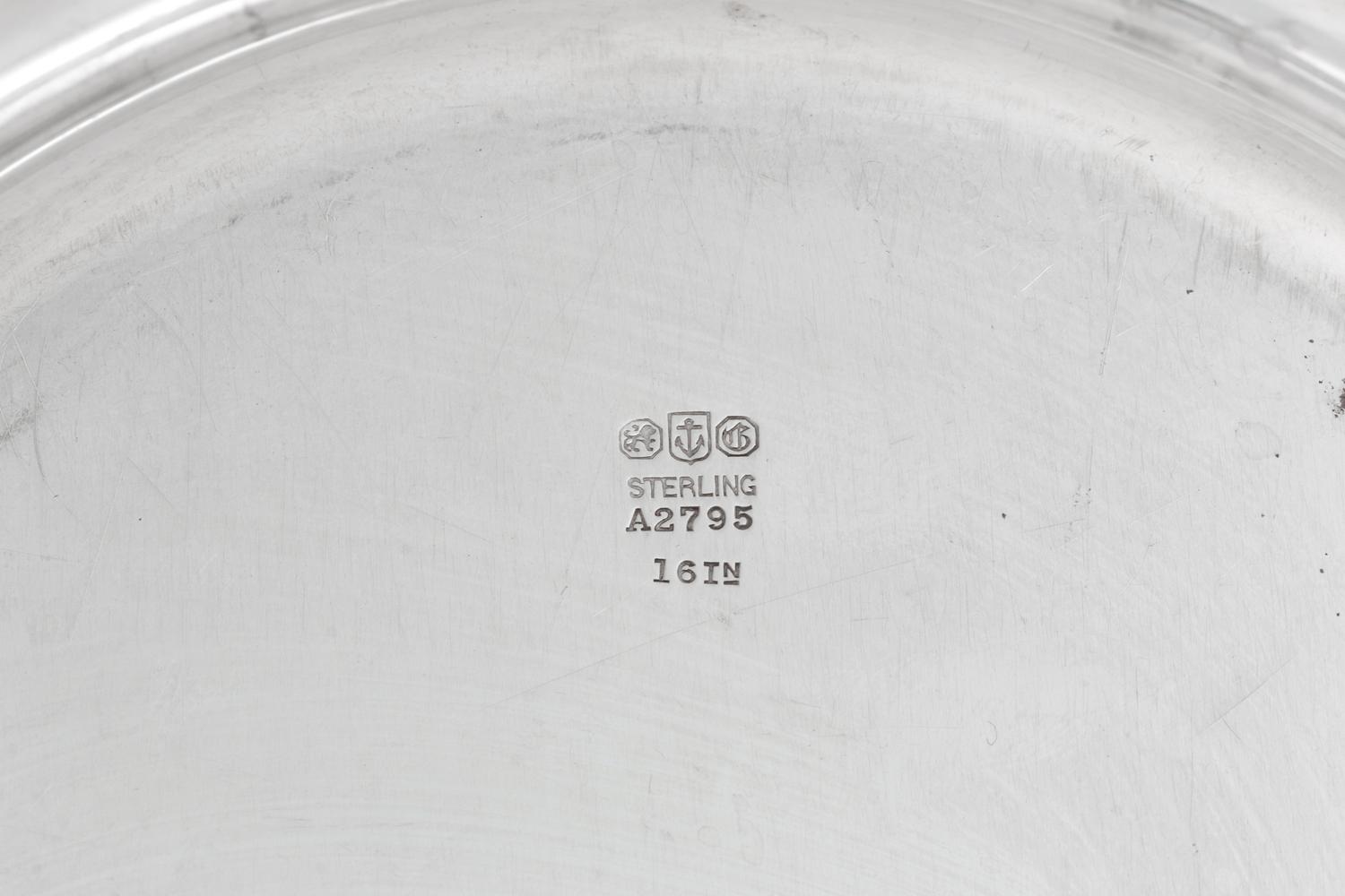 An American Silver Tray