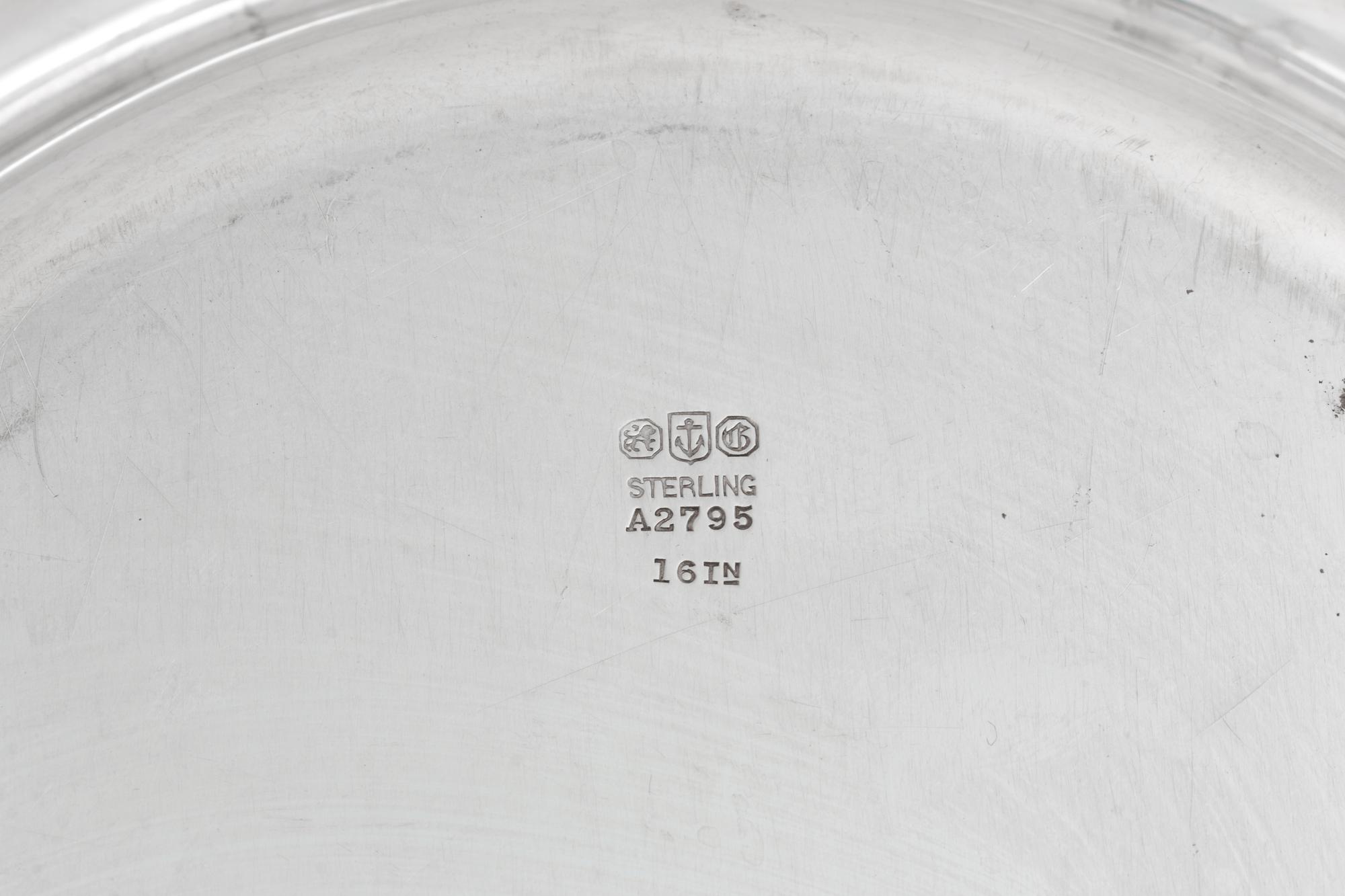 An American Silver Tray