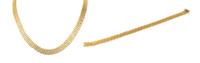 An 18 Karat Yellow Gold Panther Chain Demi Parure, 36.40 dwts.