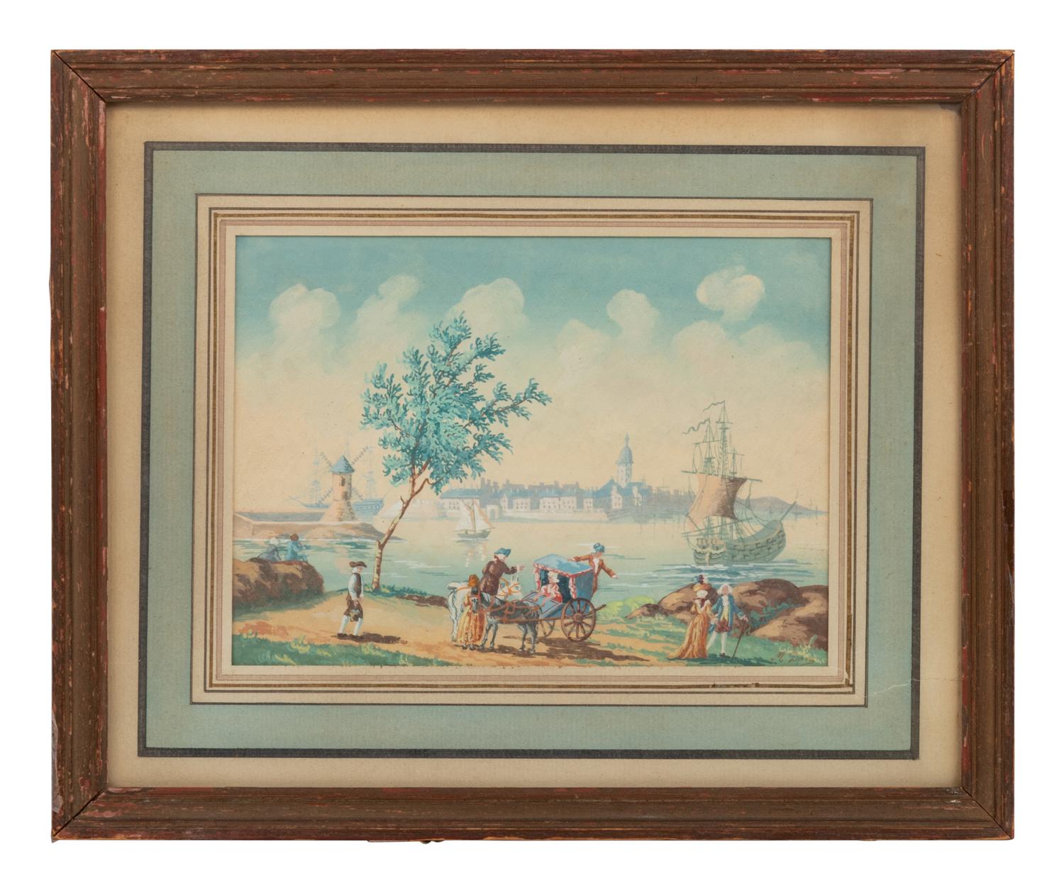A Pair of Italian Grand Tour Paintings