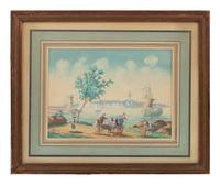 A Pair of Italian Grand Tour Paintings