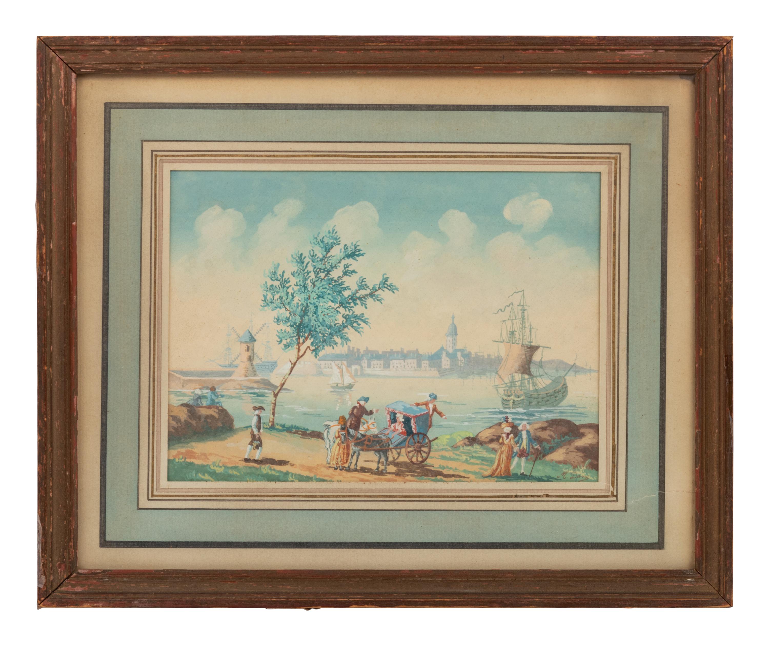 A Pair of Italian Grand Tour Paintings