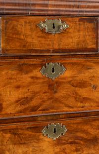 A George II Walnut Chest-on-Chest