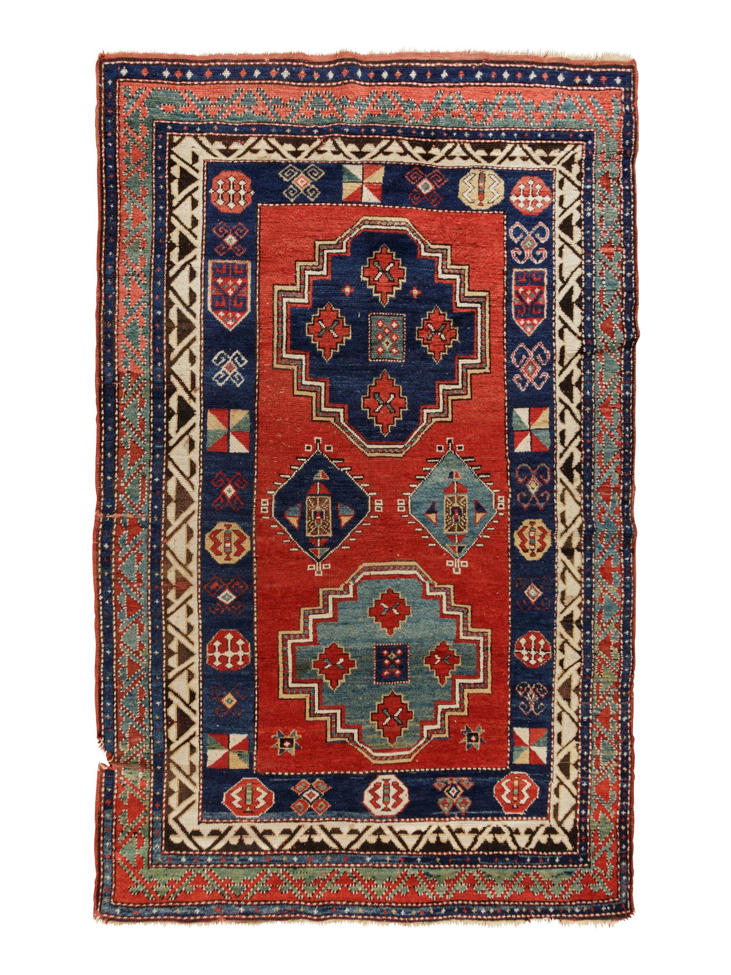 A Caucasian Kuba Wool Rug