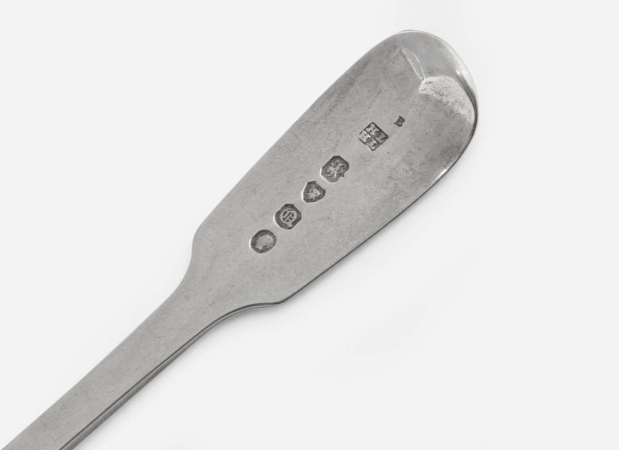 An assembled group of twenty George IV and Victorian sterling silver flatware, various makers, London and Chester, various dates ranging 1822-1893