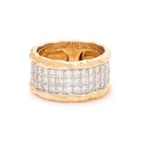 YELLOW GOLD AND DIAMOND RING
