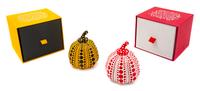 Yayoi Kusama, (Japanese, b. 1929), Pumpkins (Yellow and Red), 2013 (a pair of works)
