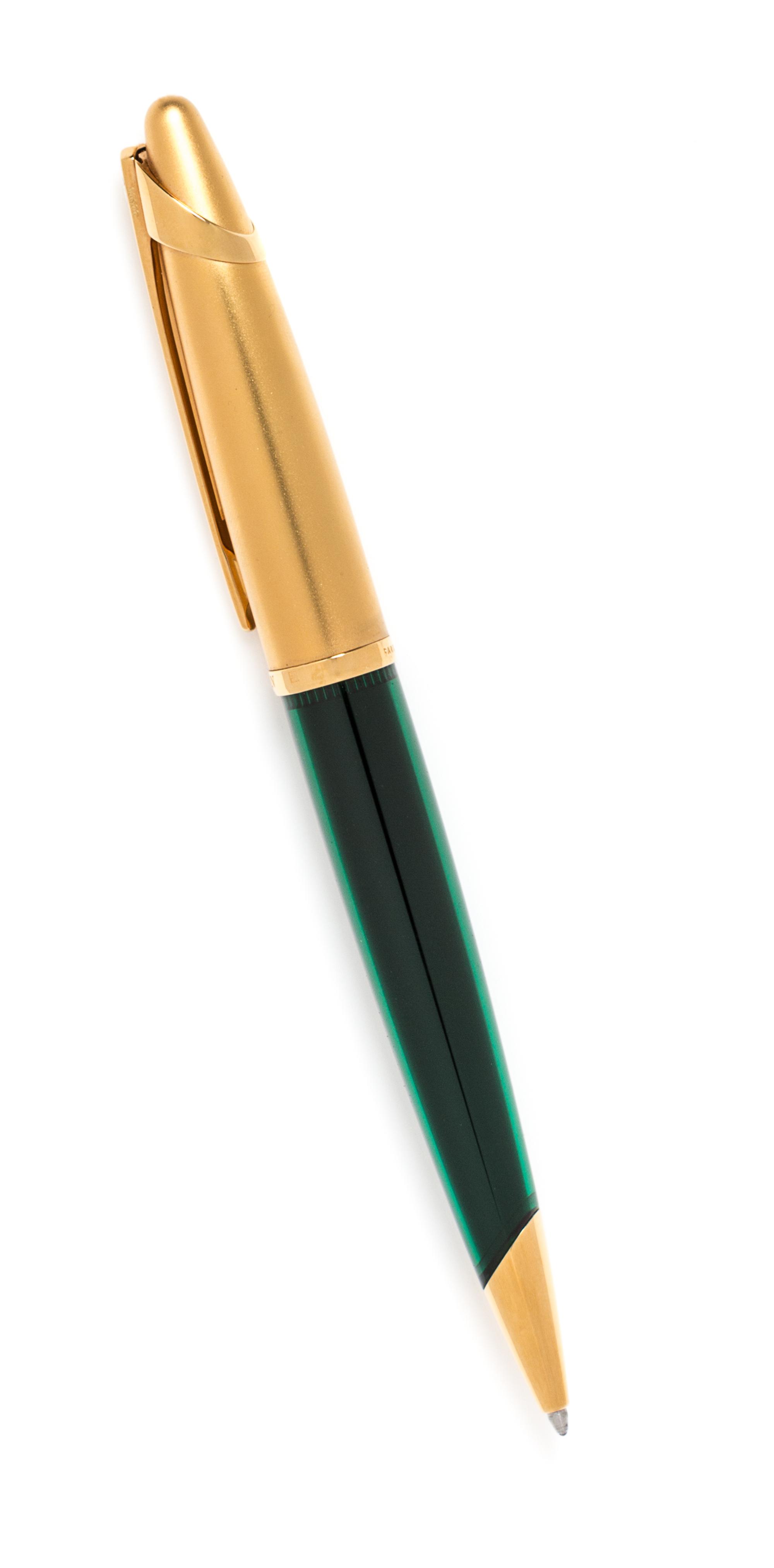Waterman Emerald Green Edson Roller Pen