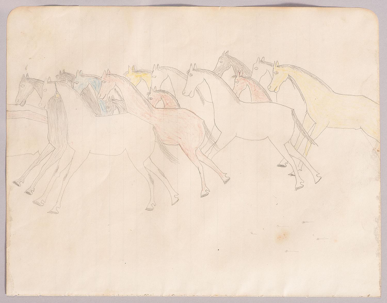 Ledger Drawing, Double-Sided