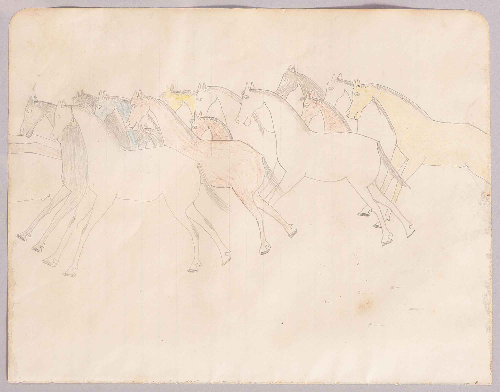Ledger Drawing, Double-Sided