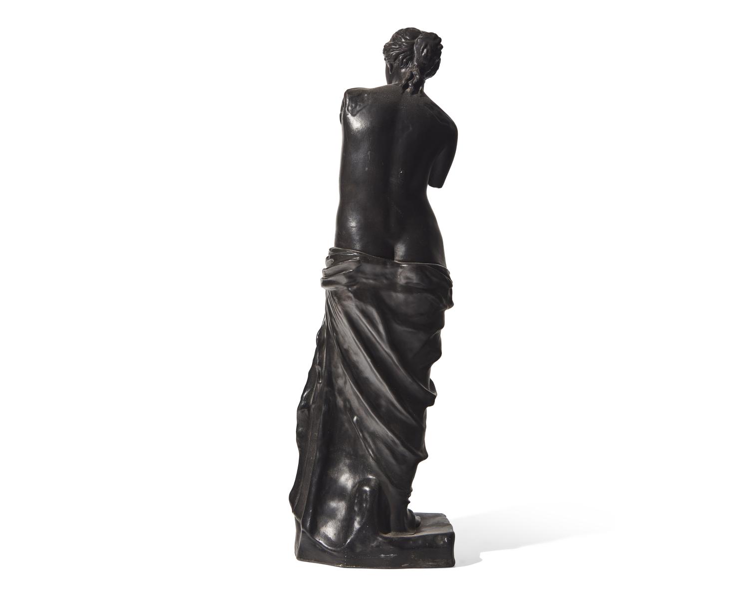 A Wedgwood Black Basalt 'Venus Victrix' Figure