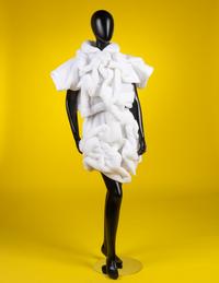 Comme des Garçons White Soft Sculpt Ensemble, Fall 2010