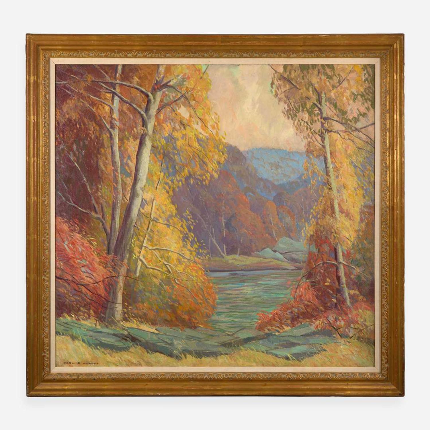 Carl Rudolph Krafft (American, 1884–1938) Fantasy: Ozark Mountains