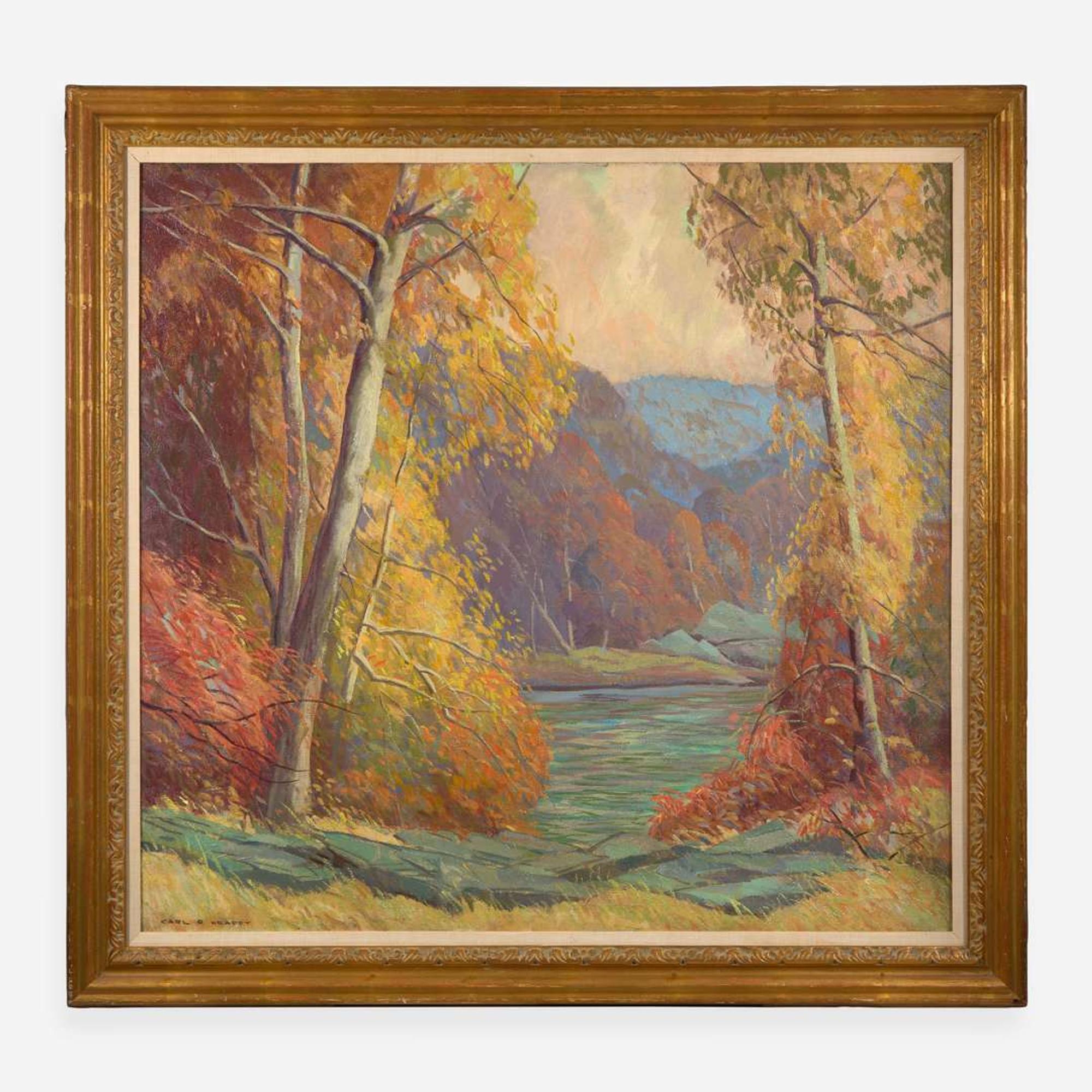 Carl Rudolph Krafft (American, 1884–1938) Fantasy: Ozark Mountains