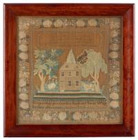 Needlework sampler sarah whilts in the 15th year of her age