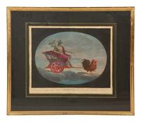 Eight Color Engravings by C. Lasinio after Raphael