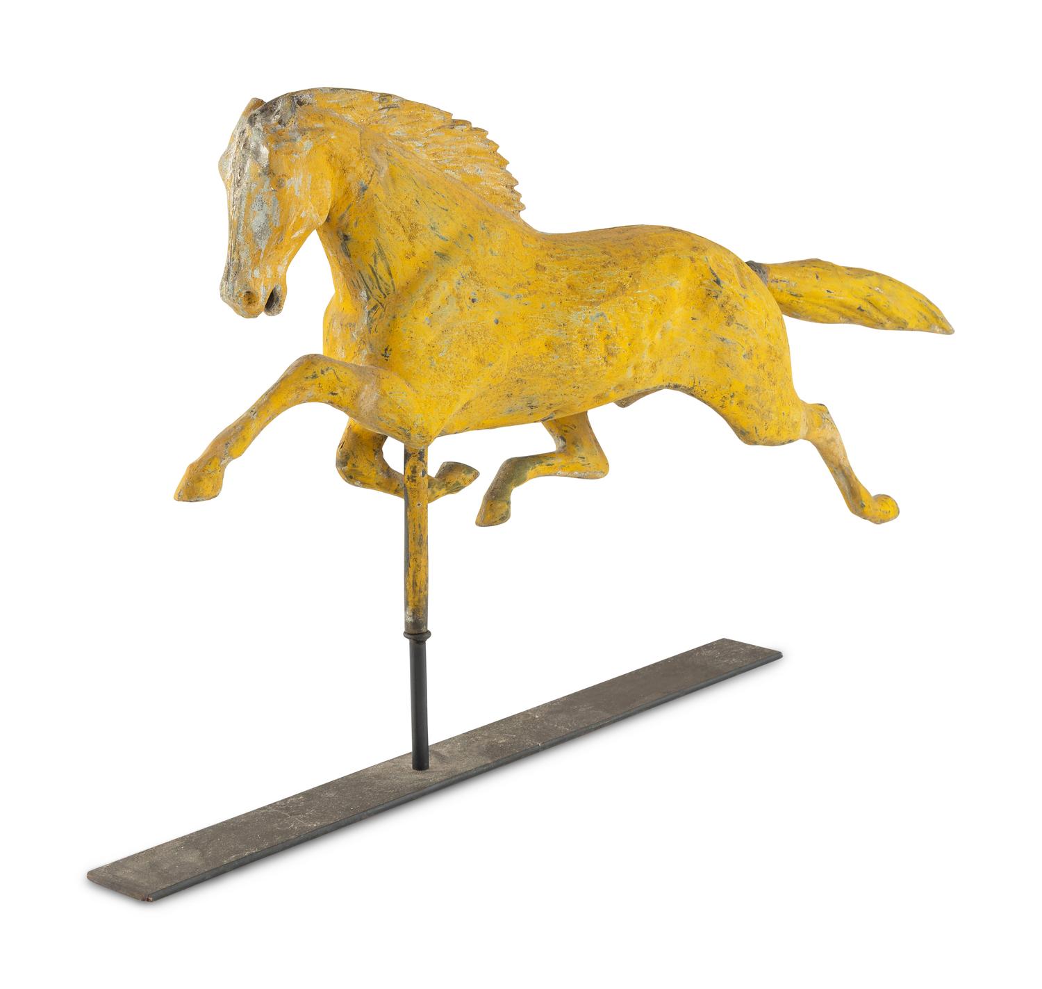 A Molded Copper and Cast Zinc Dexter Weathervane