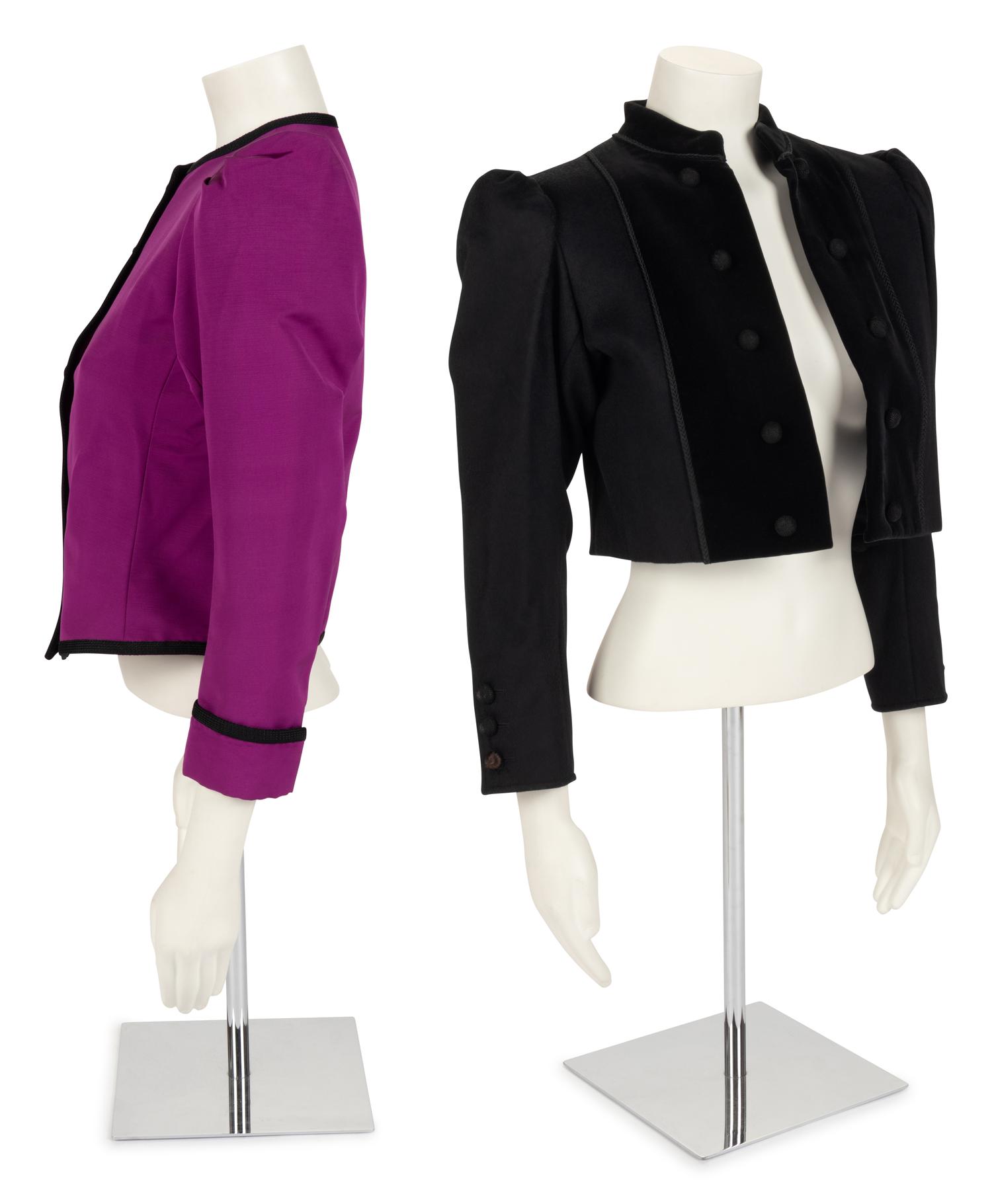 Two Saint Laurent Rive Gauche Jackets, 1970s