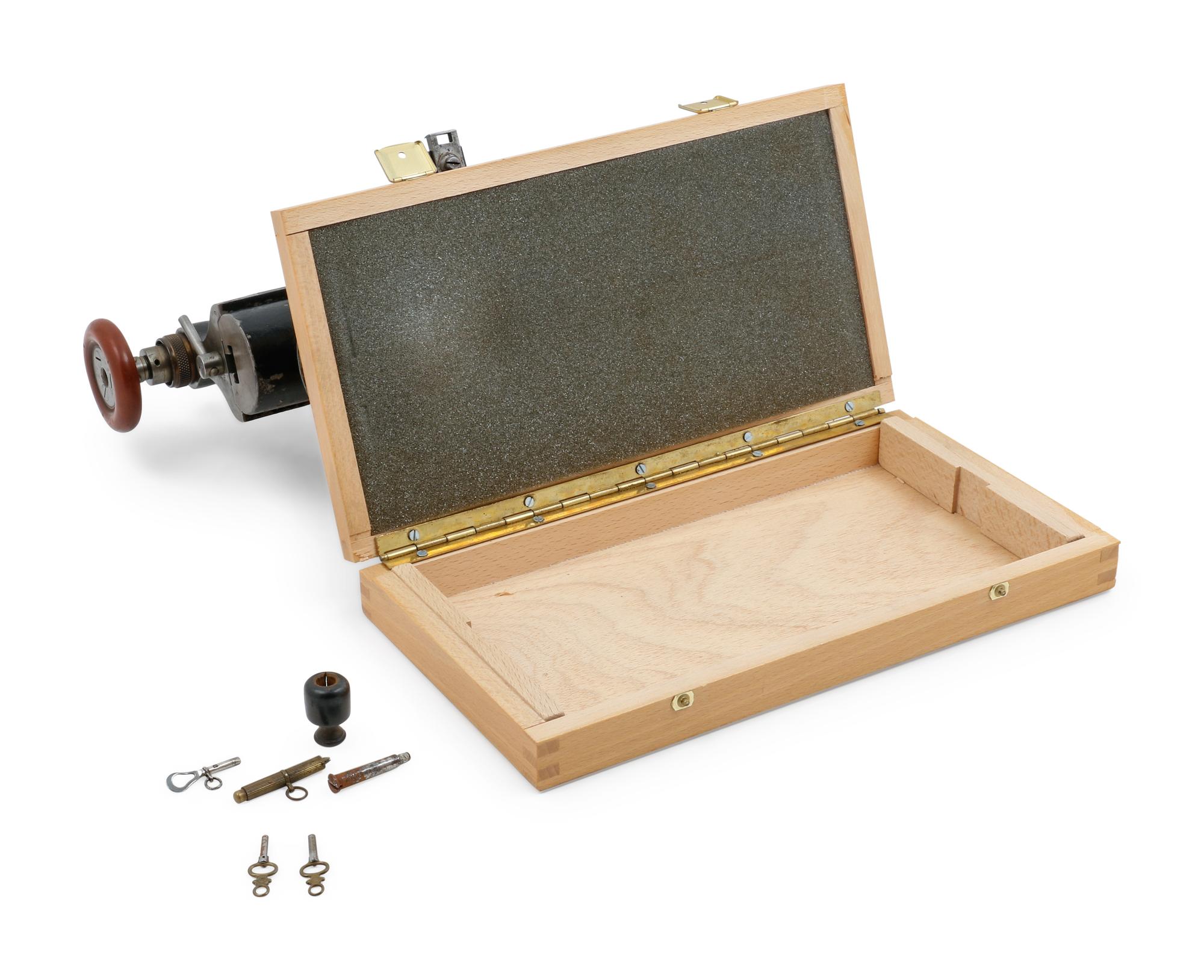A Group of Two Watch Maker's Lathes