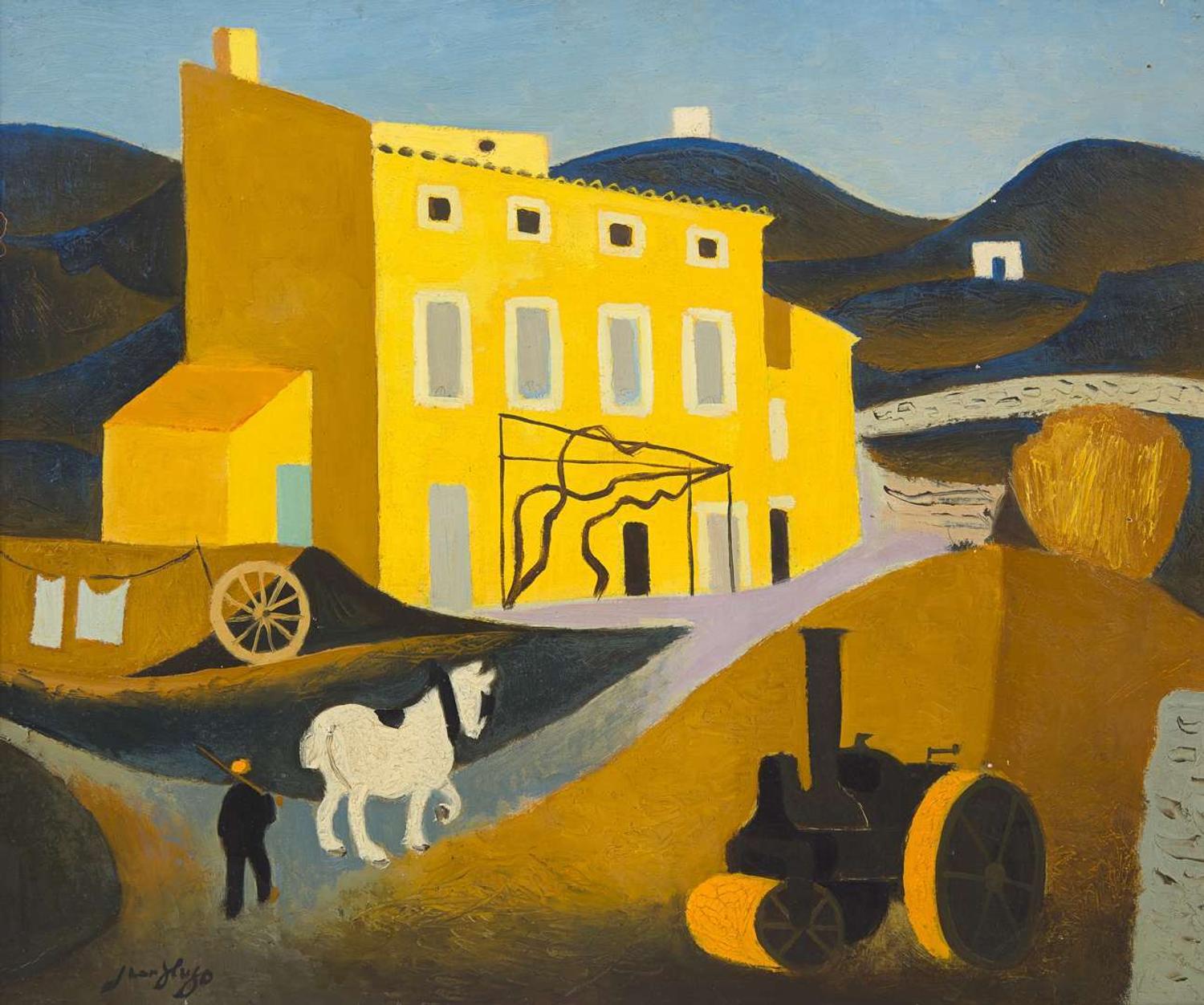 Jean Hugo (French, 1894–1984) - La Maison Jaune