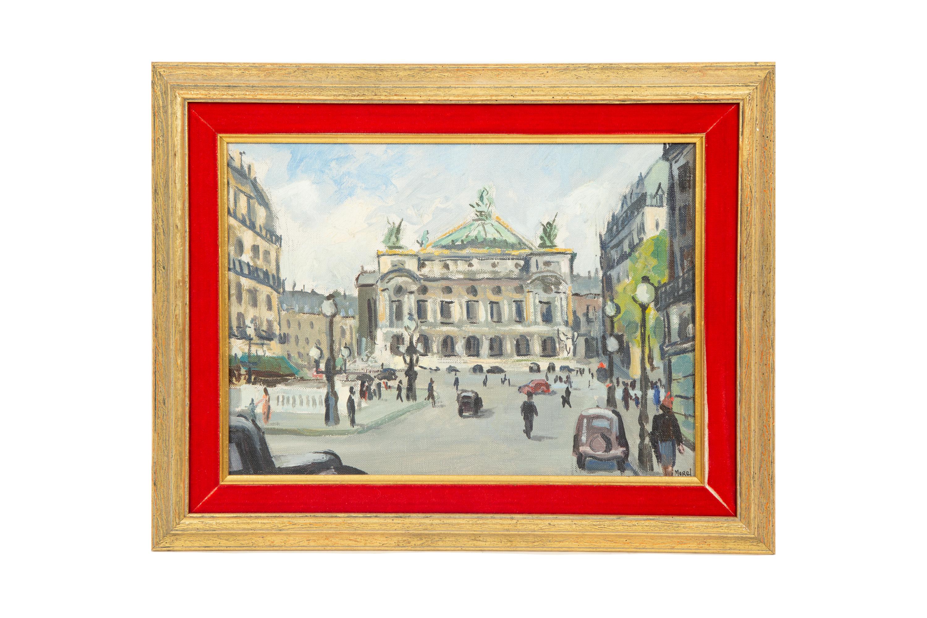 Eighteen Parisian Street Scene Paintings