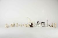 A Collection of Haeger Pottery Animal Figures Height of tallest 6 1/2 inches. — Attributed to Alrun Guest