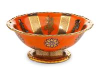 A Masons Ironstone Footed Bowl
