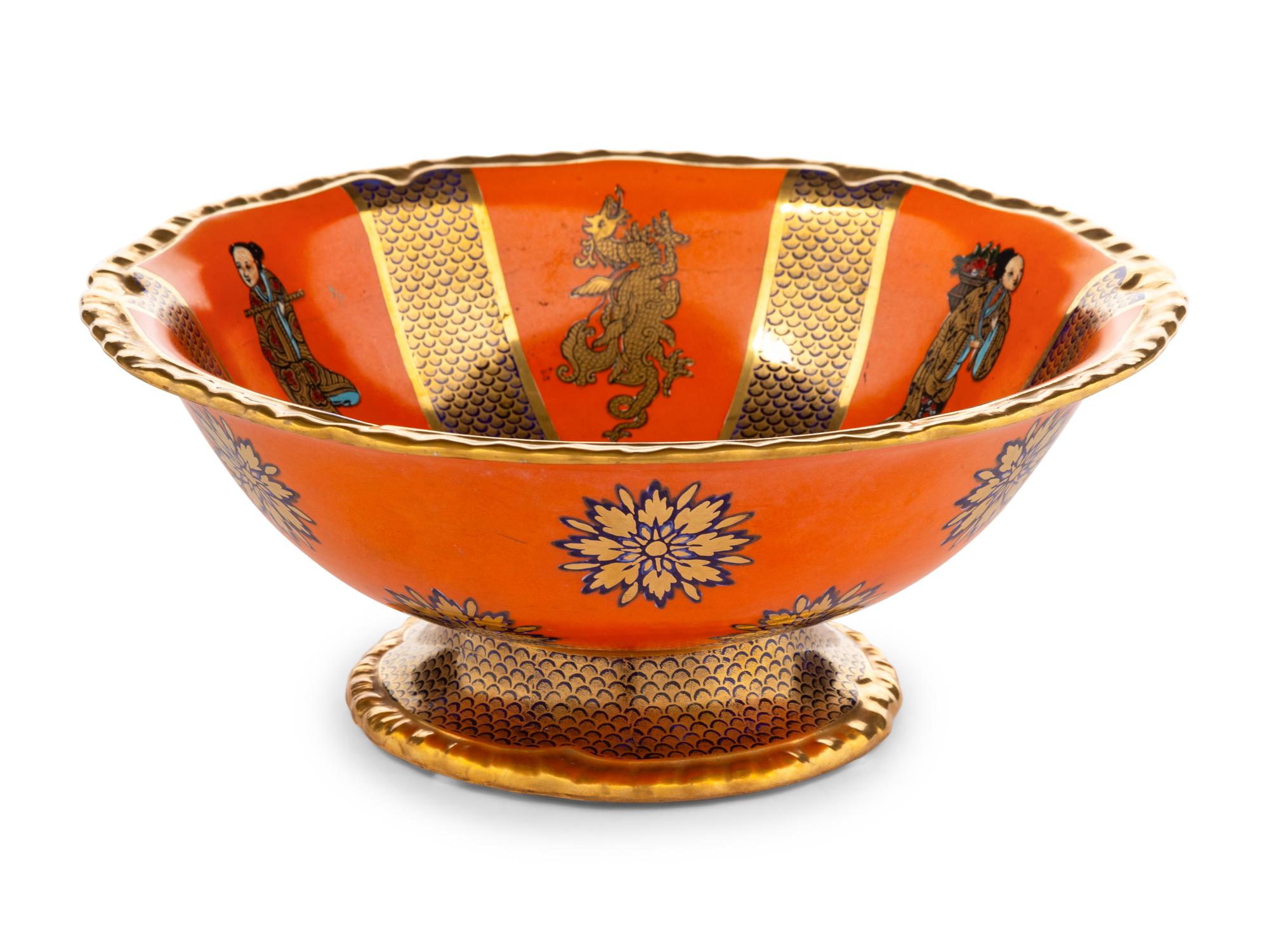A Masons Ironstone Footed Bowl