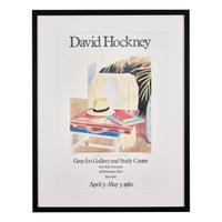 David Hockney (British, 1937-2026) — Grey Art Gallery, New York , 1980