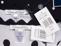 Oscar de la Renta, Polka Dot Dress & Cardigan Ensemble