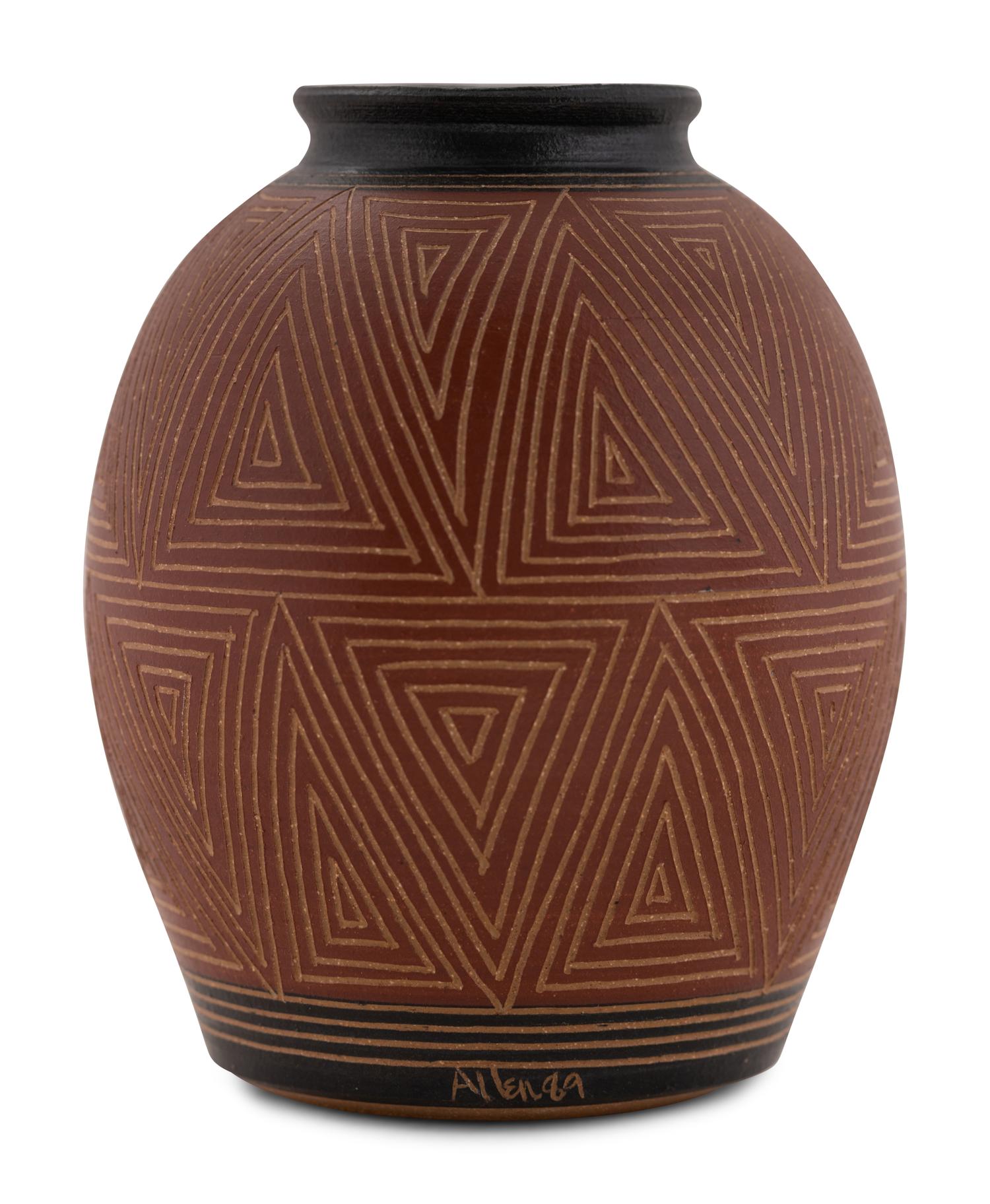 Three Southwestern Clay and Ceramic Pots