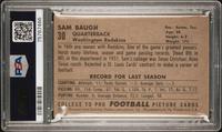 A Group of Nine 1952 Bowman Large Hall of Fame PSA Graded Football Cards,