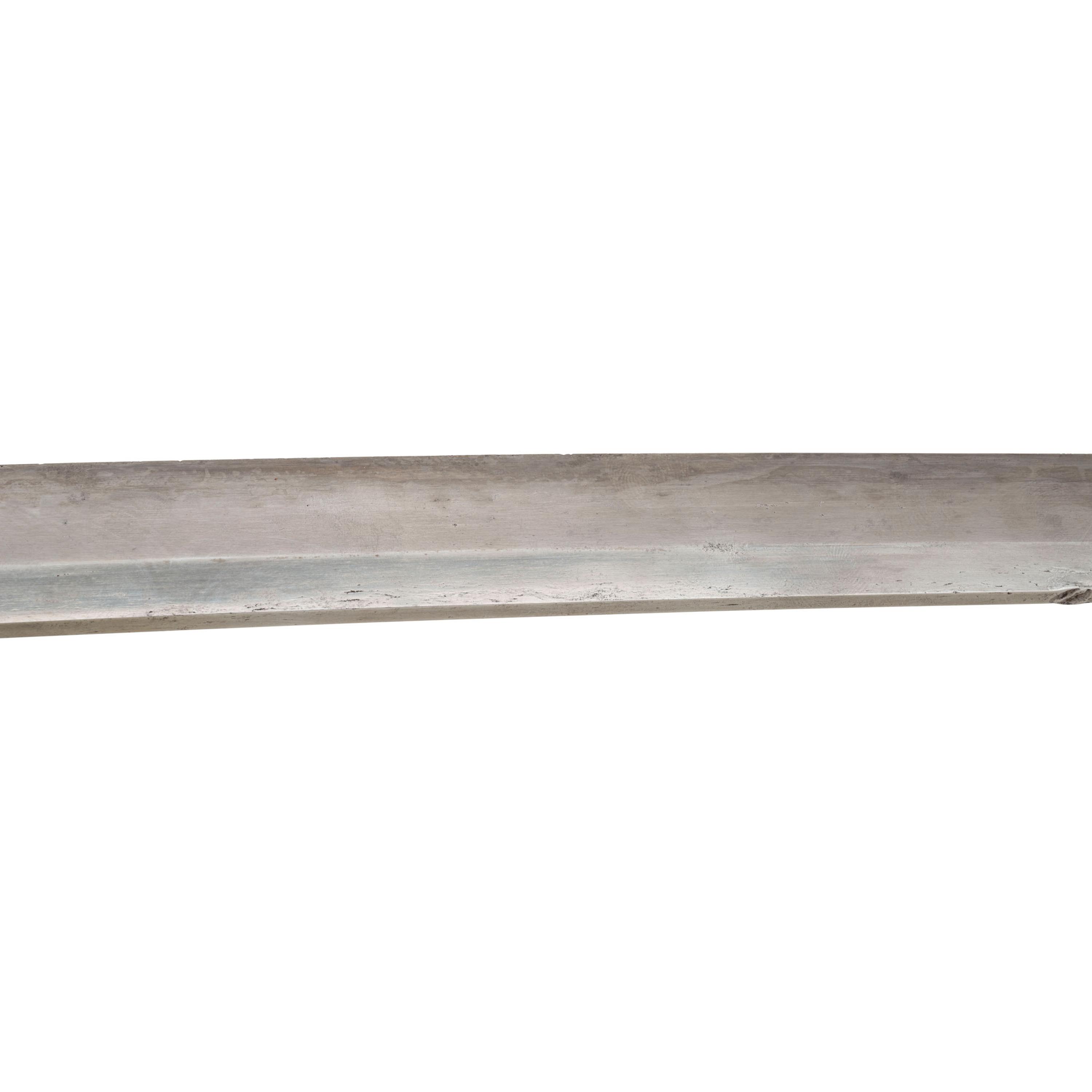 Signed WWII Japanese Shin Gunto with Edo-Period Blade, Family Mon, and Company Officer's Sageo