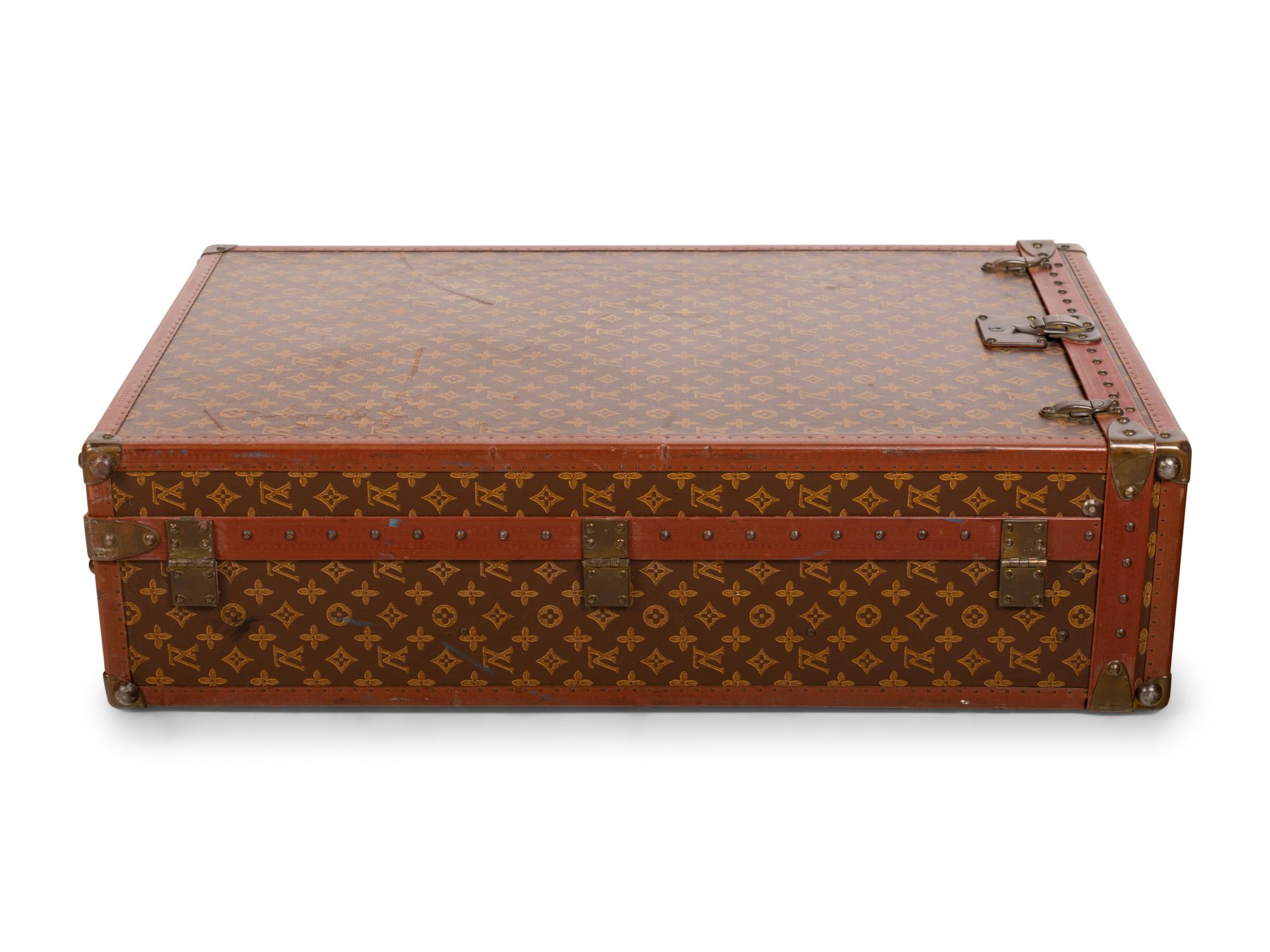 Louis Vuitton Men's Suit Trunk, Mid 20th Century