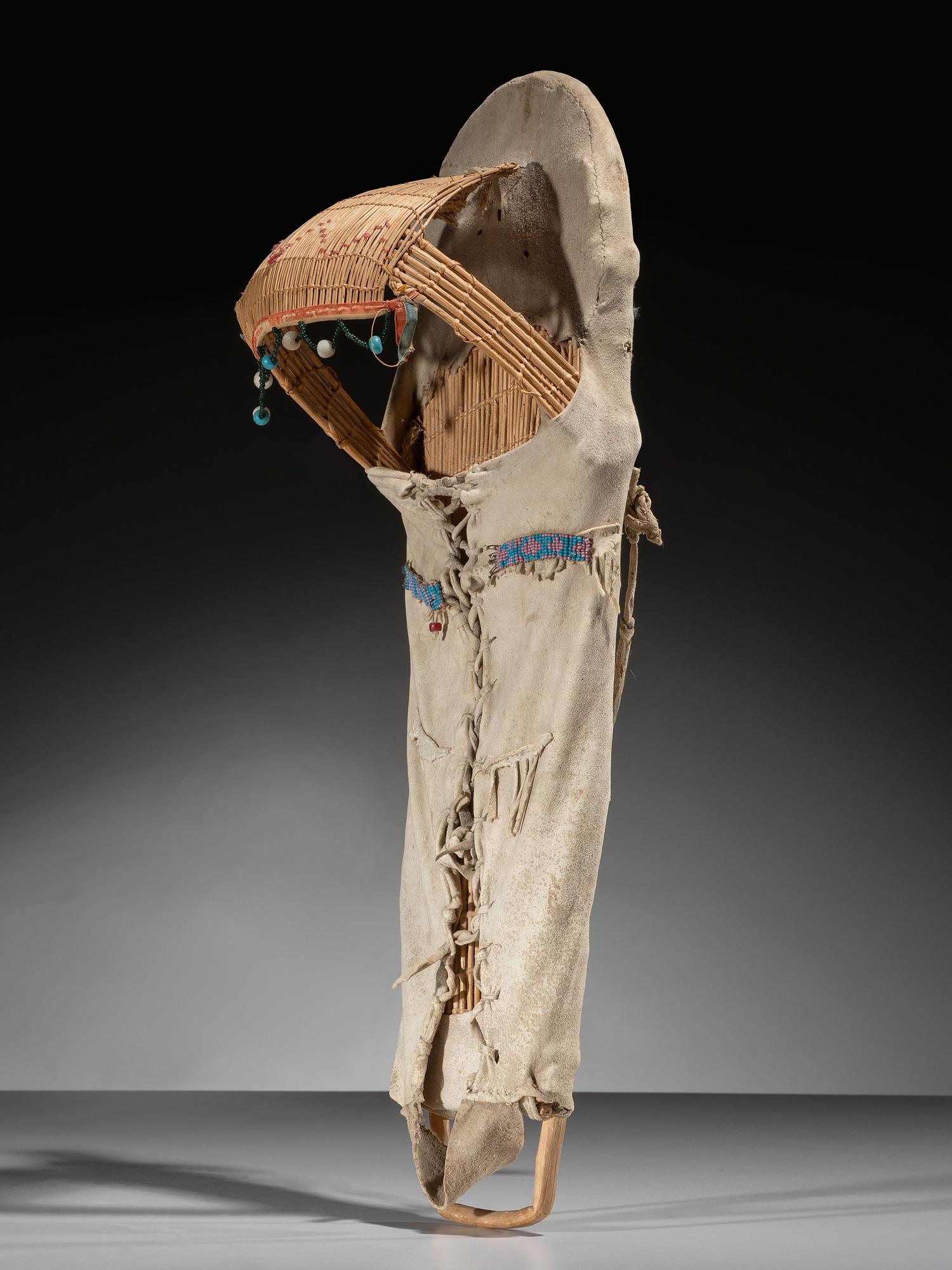 Paiute Hide Cradleboard