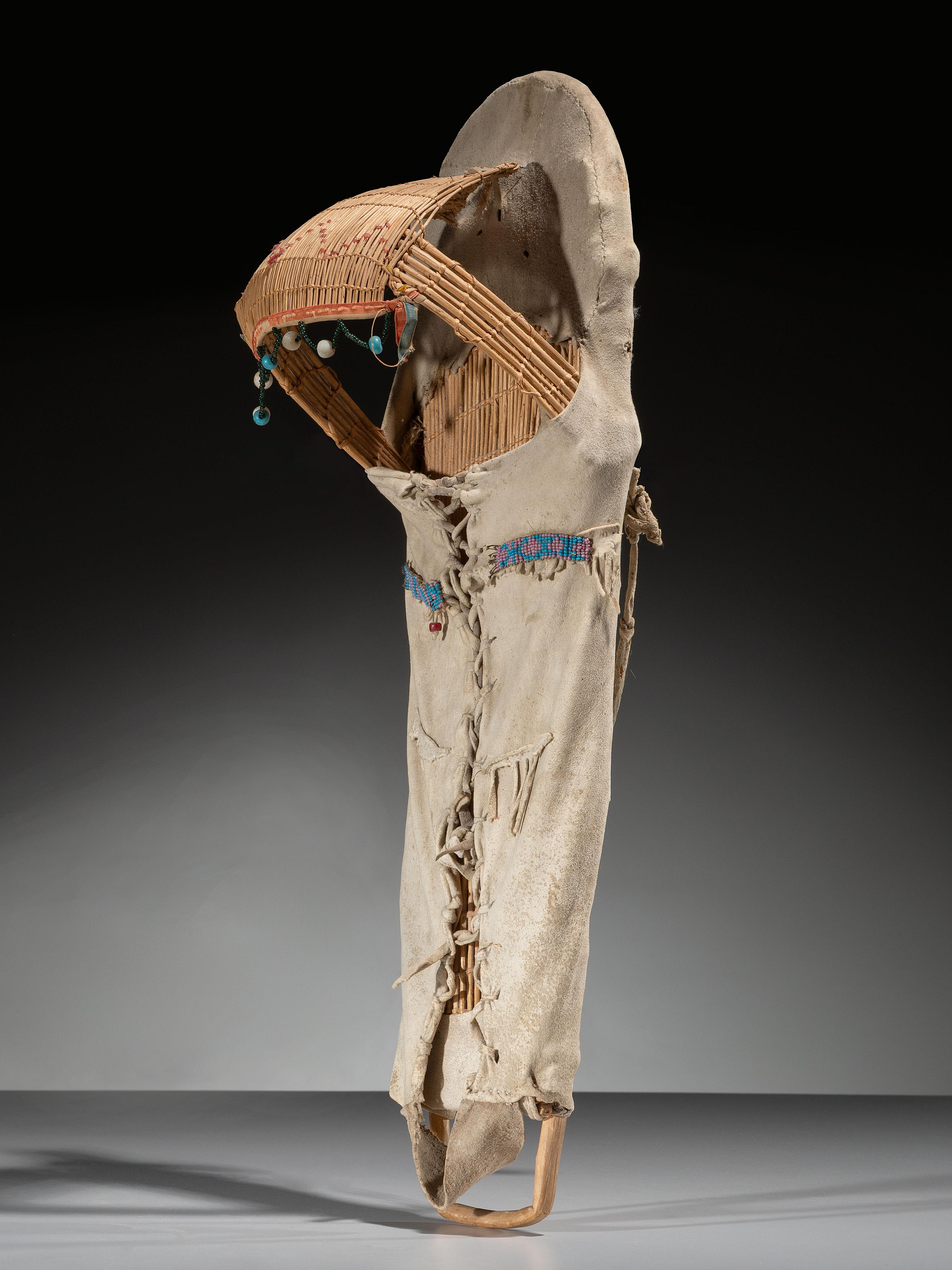 Paiute Hide Cradleboard