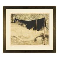 Léonard Tsuguharu Foujita (French/Japanese, 1886-1968) — Le Rêve, 1929