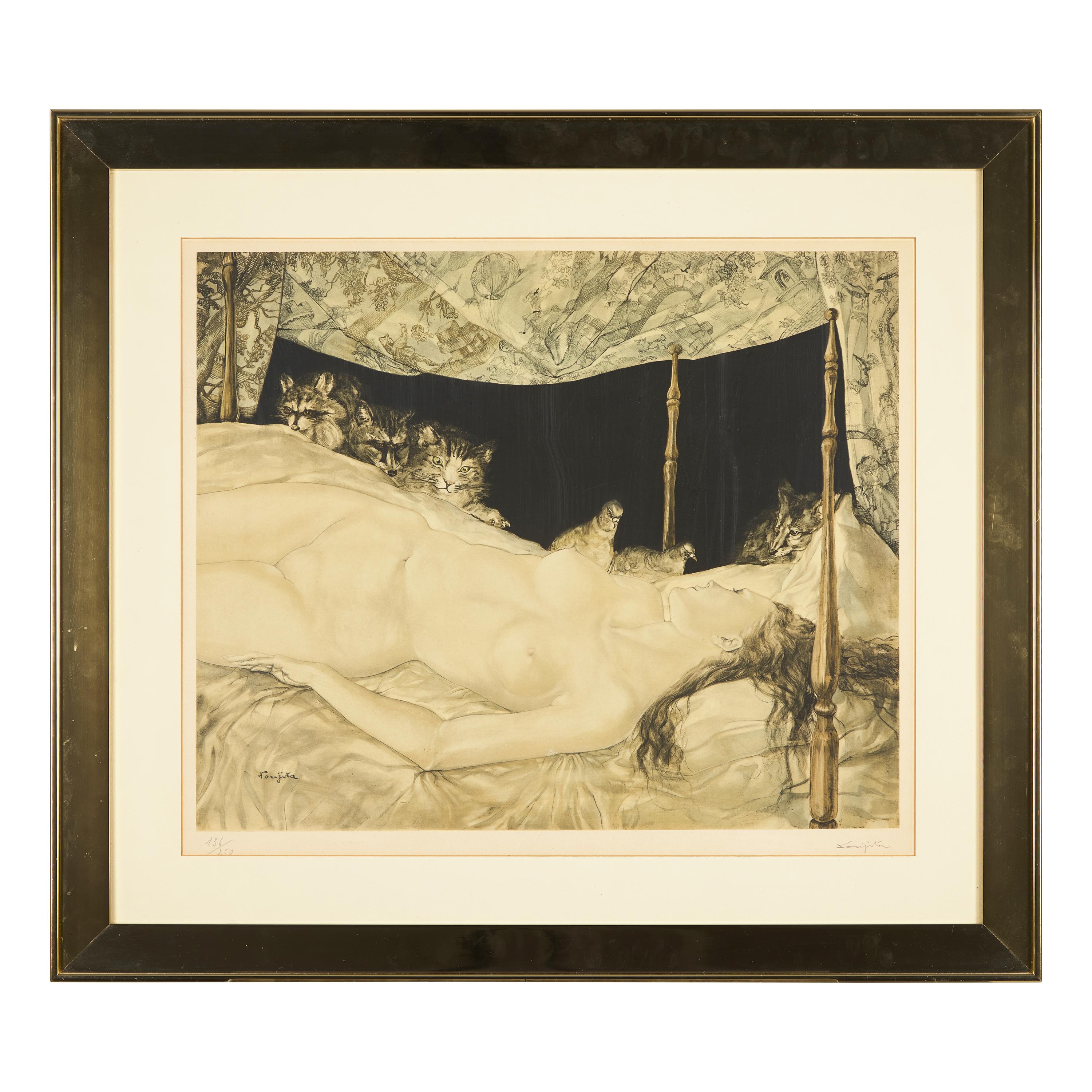 Léonard Tsuguharu Foujita (French/Japanese, 1886-1968) — Le Rêve, 1929