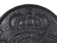 An English Cast Iron Armorial Fireback
