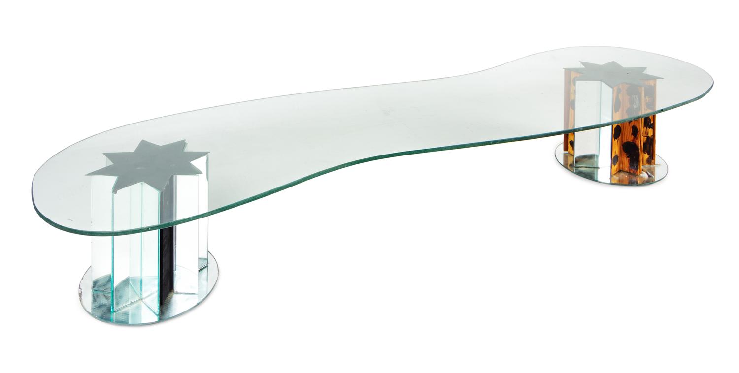 A Mirrored Low Table