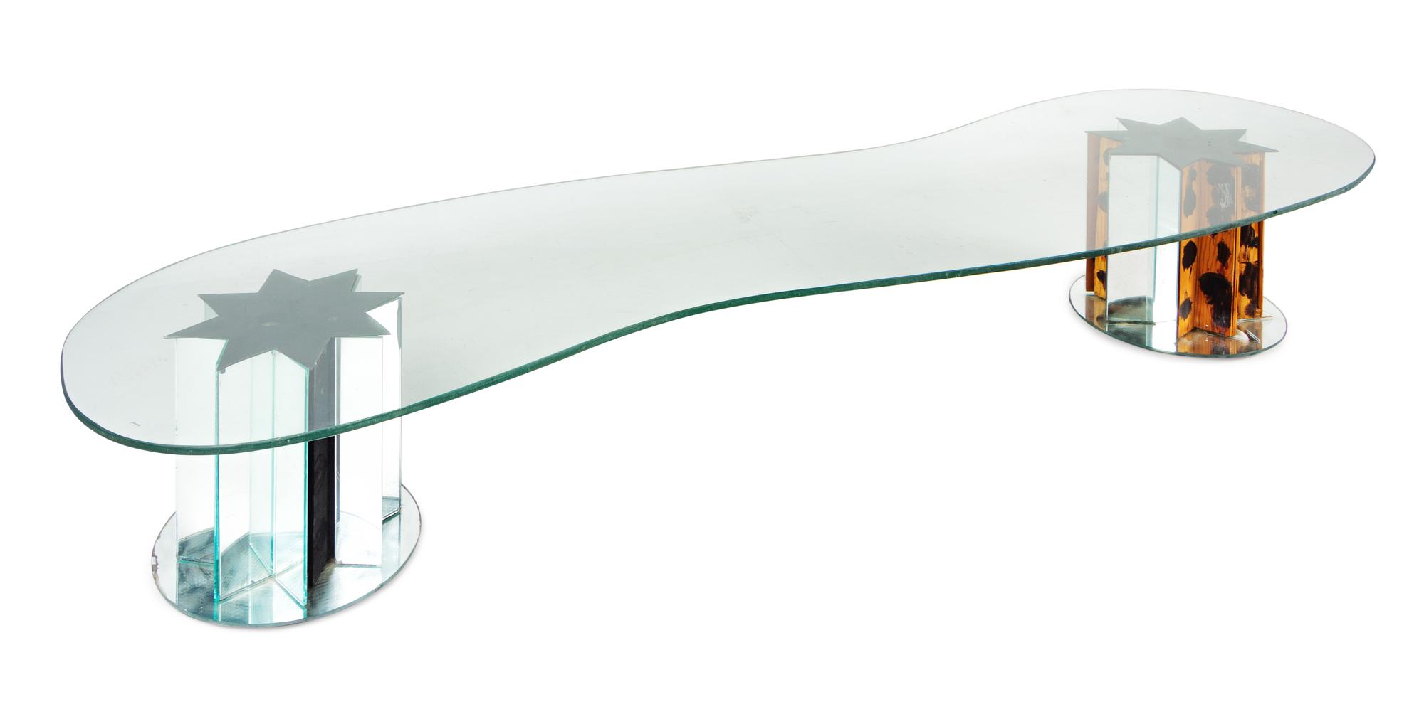 A Mirrored Low Table