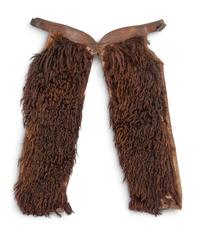 A Pair of Buffalo Hide Wooley Chaps
