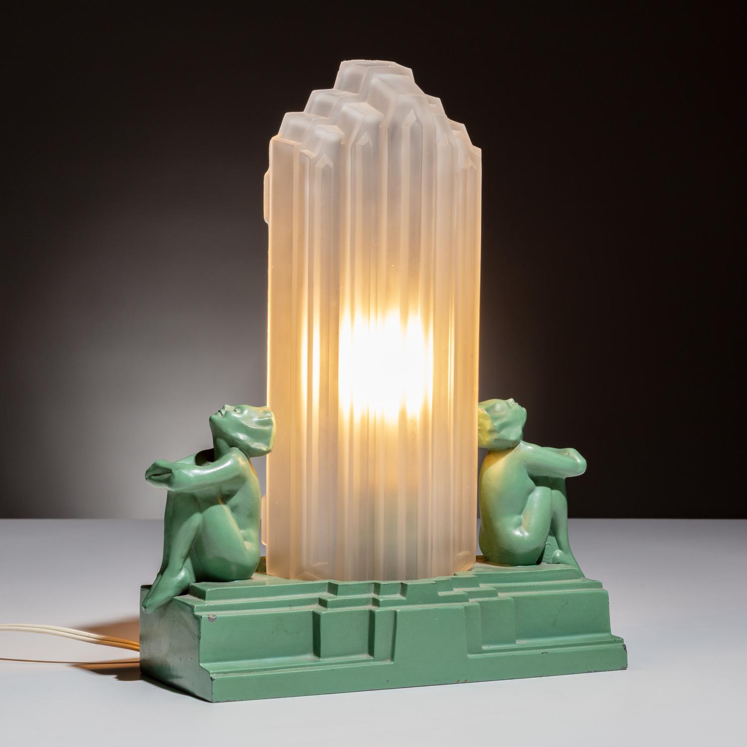 Frankart, Inc. c. 1930 — Figural Lamp, model L233