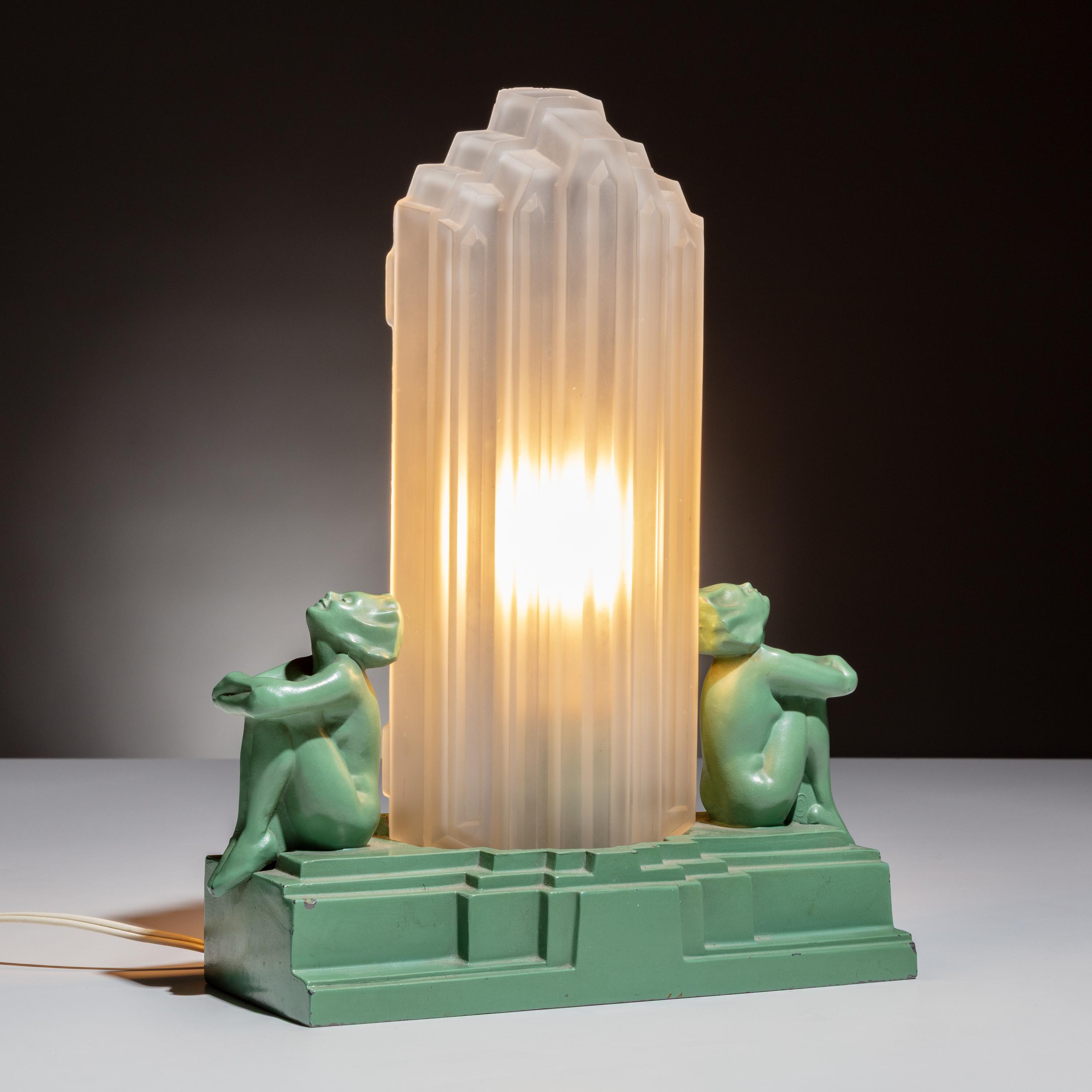 Frankart, Inc. c. 1930 — Figural Lamp, model L233