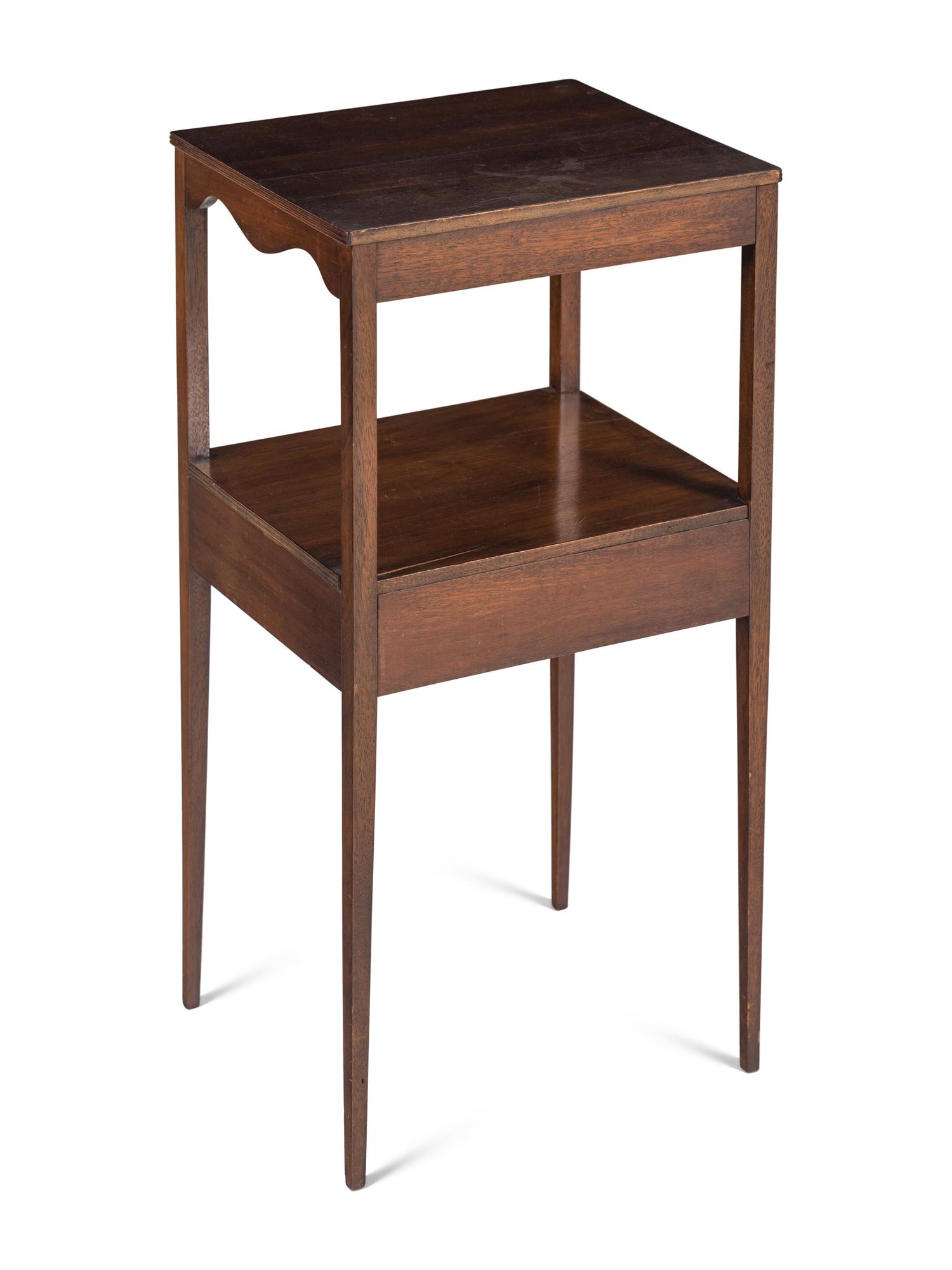 An English Mahogany Side Table